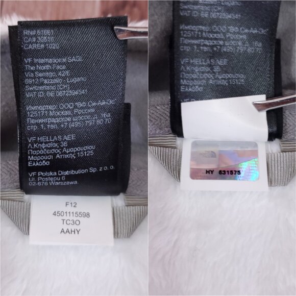 NWT The North Face Osito Jacket Womens Size Small TNF White Fleece Full ZIp Soft - Picture 13 of 15